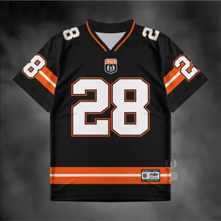 TORQUEFIT Jersey Streetwear Number 28 / Jersey Rugby / Jersey Hockey / Vintage / Bola / NFL