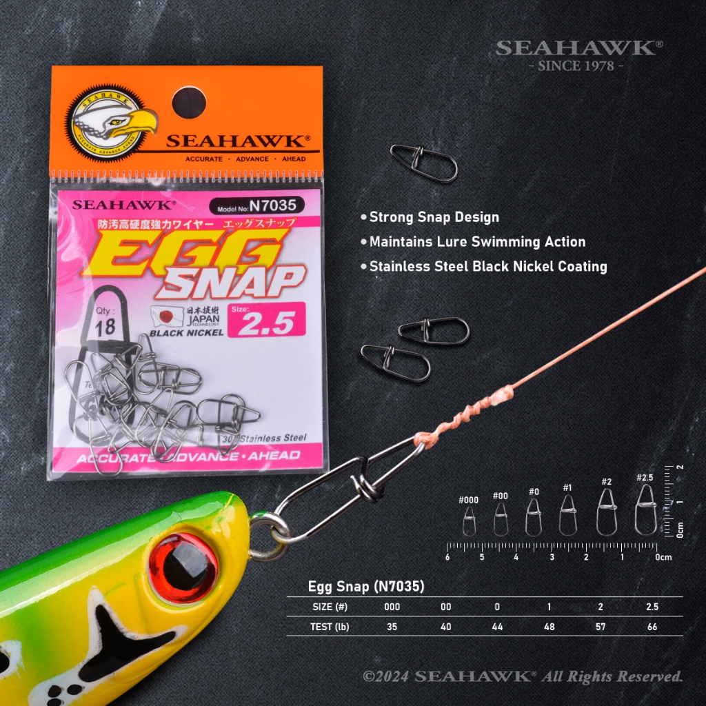 Jual Snap Seahawk Egg Snap N7035 | Shopee Indonesia