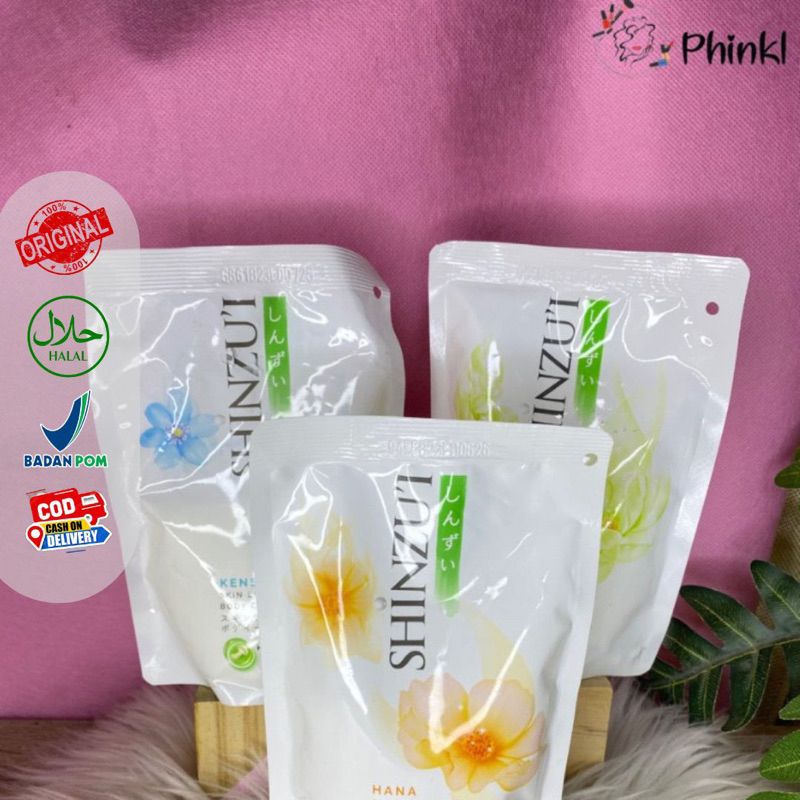 PHINKL SHINZUI Body Cleanser sabun cair Pump pembersih kulit badan sabun refill isi ulang pencerah pemutih kulit tubuh