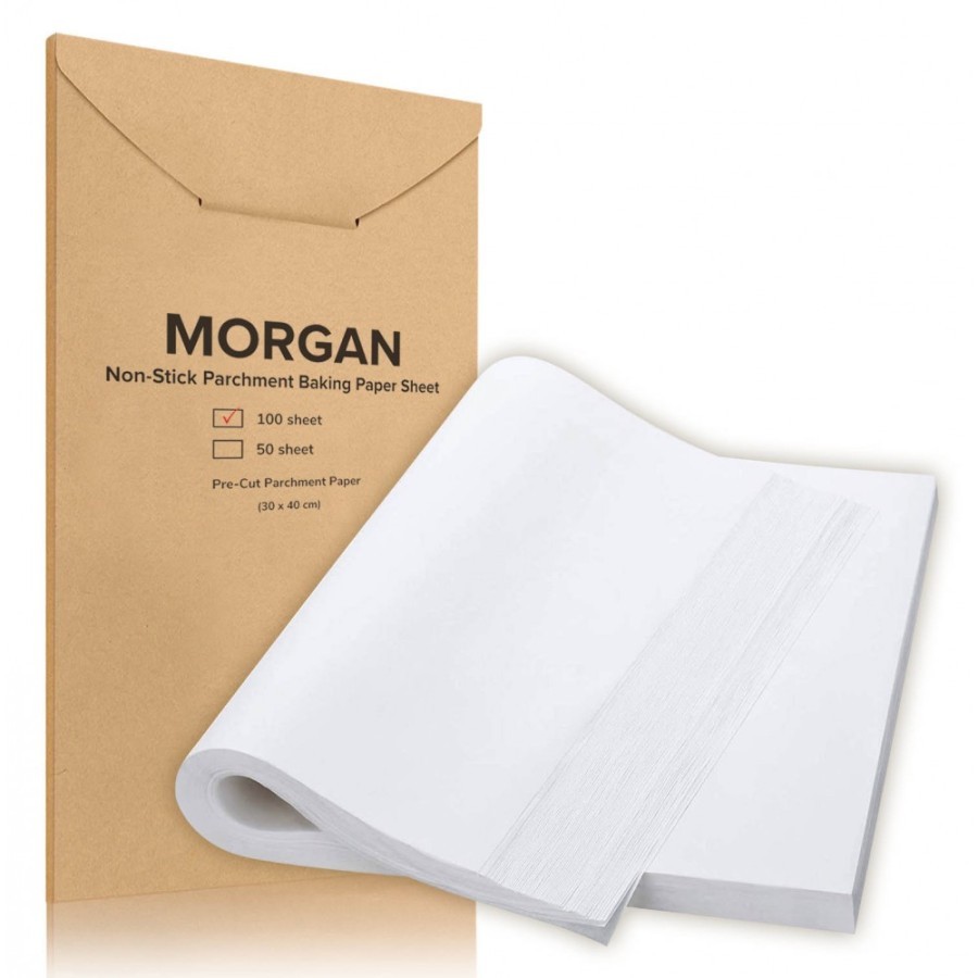 Jual Parchment Paper Sheets for Baking ( 100 Lembar ) / Baking Paper 30 ...