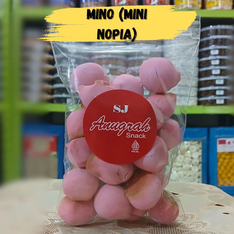 Jual MINO (MINI NOPIA) MAKANAN KHAS BANYUMAS 250 GRAM | Shopee Indonesia