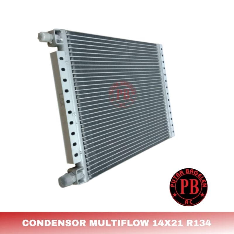 Jual Condensor kondensor Ac mobil universal multi flow R134 14x21 20mm ...