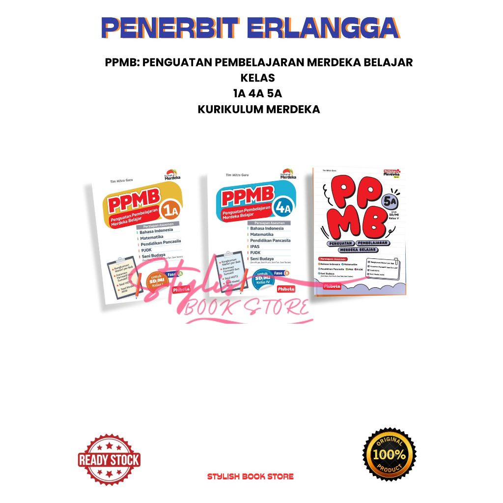 Jual PPMB : PENGUATAN PEMBELAJARAN MERDEKA BELAJAR KELAS 1A 2A 5A ...