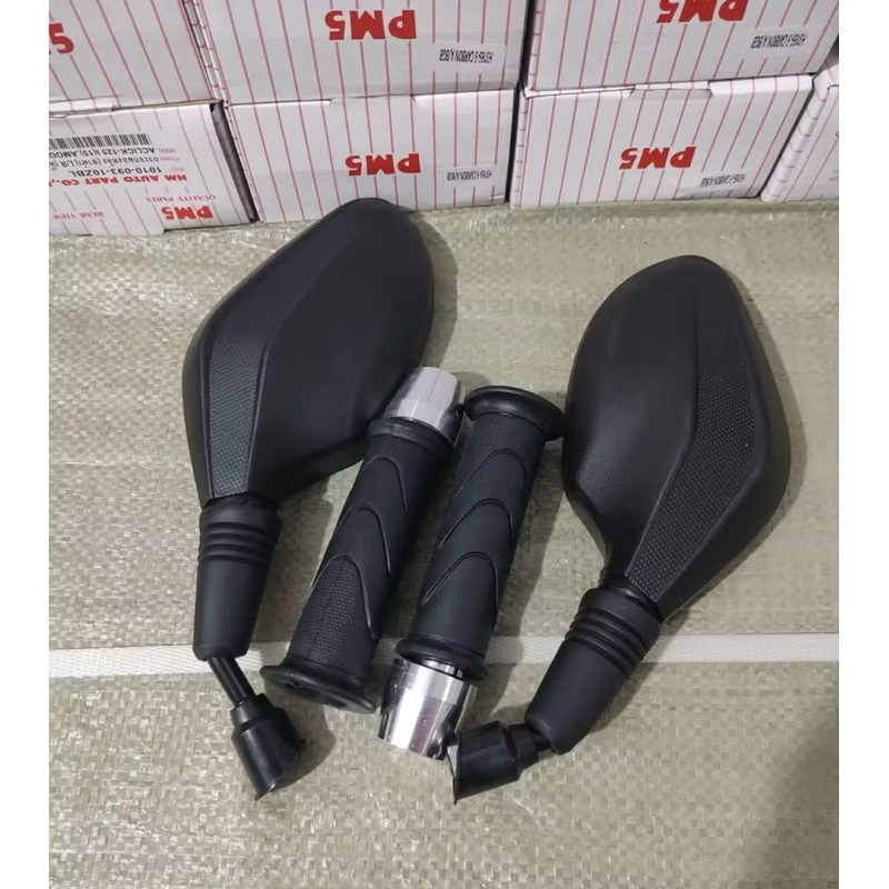 Promo universal motor honda COD PAKET SPION CLIK 3IN1 SPION CLIK +HANDGRIP HONDA+JALU STANG CHROME UNIVERSAL SEMUA MOTOR SEPASANG KIRI KANAN PNP MOTOR HONDA