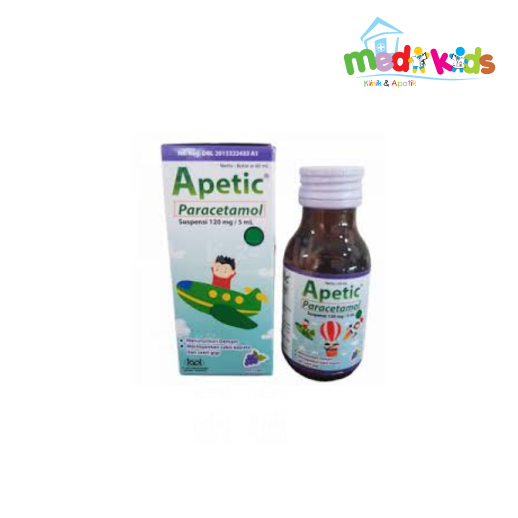 Jual Apetic Sirup 60ml - Menurunkan Demam | Shopee Indonesia