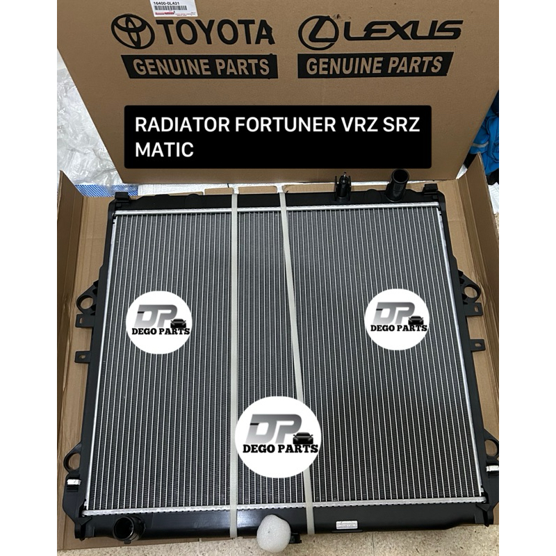 Jual RADIATOR ASSY FORTUNER VRZ SRZ DIESEL MATIC ASLI DENSO | Shopee ...