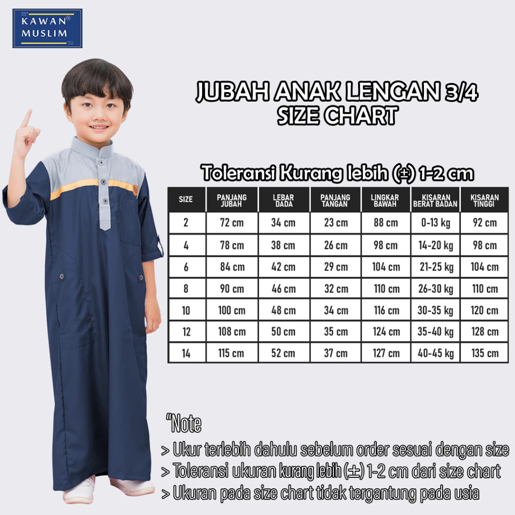 Koleksi jubah anak cowok lengan panjang terbaru di Shopee