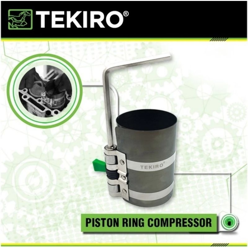Jual Tekiro Piston Ring Compressor 3 inch 57 - 125mm | Shopee Indonesia
