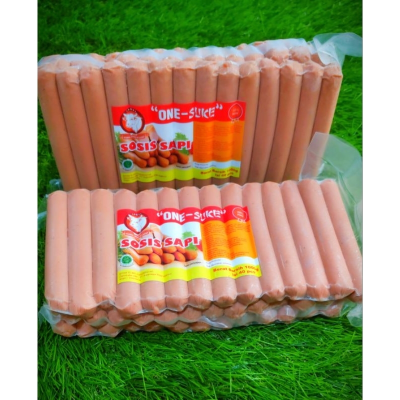 Jual Onesuke Sosis Sapi isi 40pcs 1kg | Shopee Indonesia
