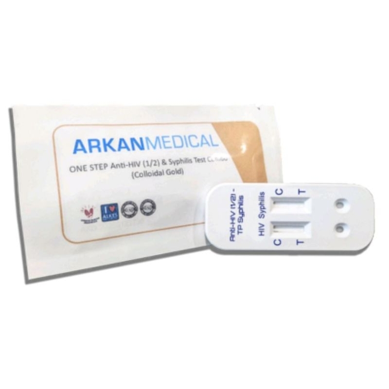 Jual HIV SYPHILIS COMBO ARKAN isi 25 pcs EXPIRED PANJANG BGTTTT AKD ...