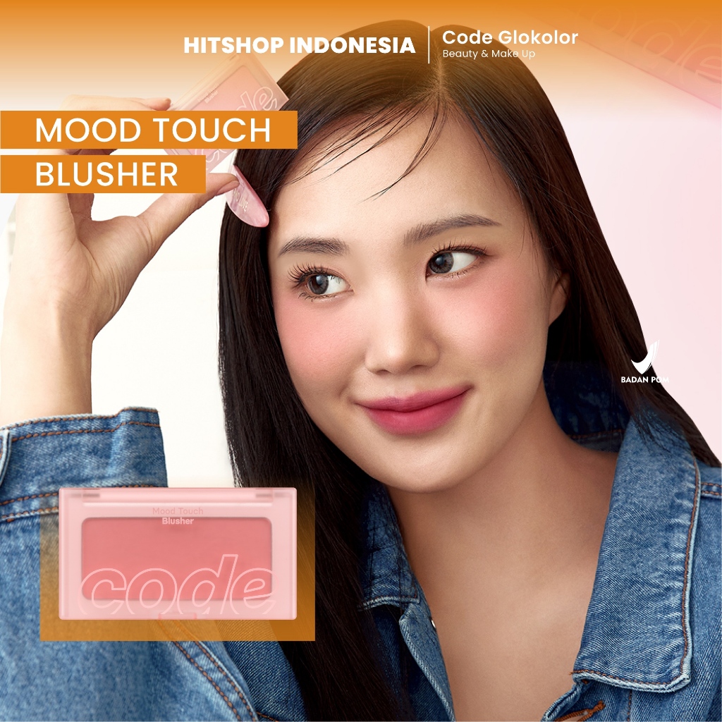 Jual [Code Glokolor] Mood Touch Blusher 3,5gr (8 Shades) / Hitshop ...