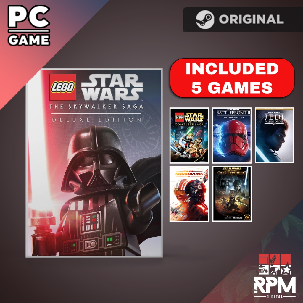 Jual LEGO Star Wars The Skywalker Saga Deluxe Edition - PC Game ...
