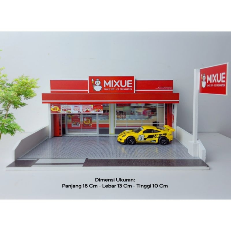 Jual MIXUE (Skala 1:64) | Miniatur MIXUE | Parkir Hotwheels | Shopee ...