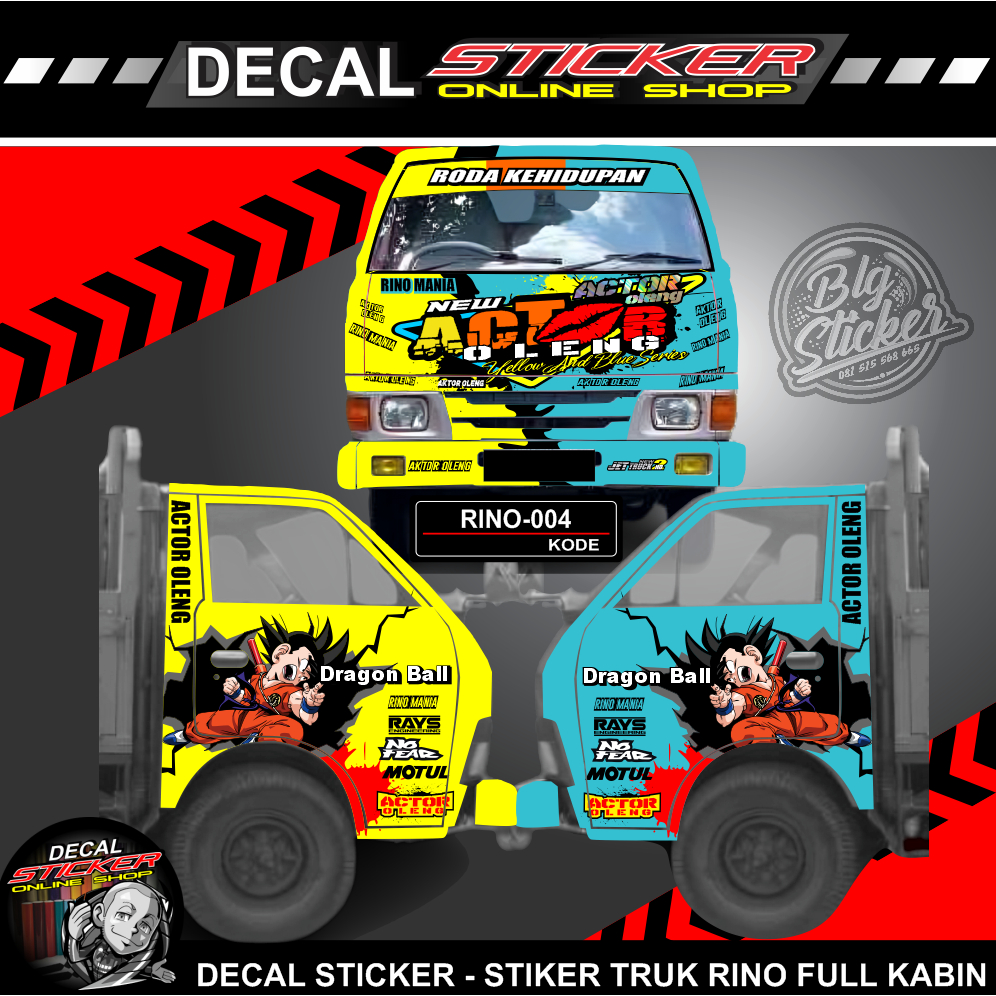 Jual STIKER FULL KABIN TRUK RINO | Shopee Indonesia