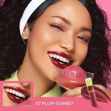 WARDAH MOIST DEW TINT ( 3 G ) Lip Tint Moist Stain Glossy Intense Color High Coverage Ringan