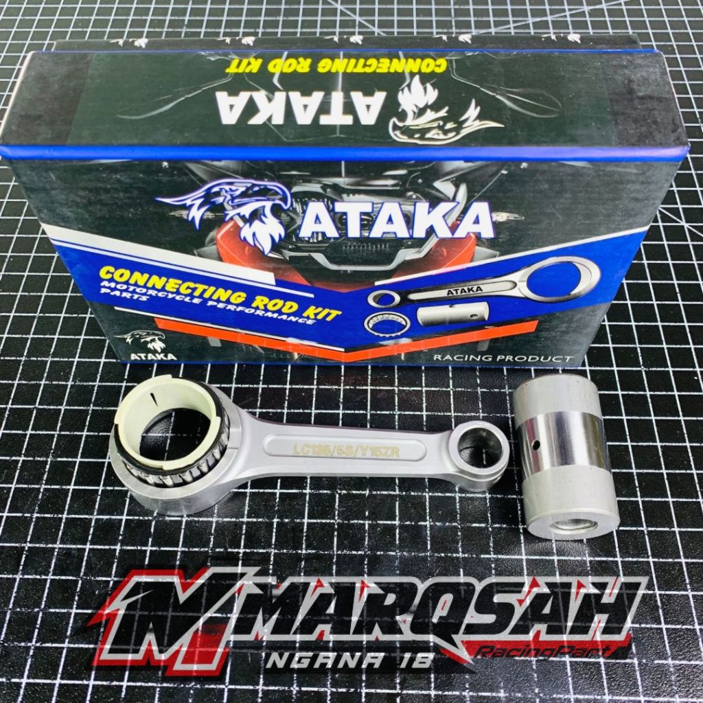 Jual stang seher connecting rod ataka racing forged mx king mx new ...