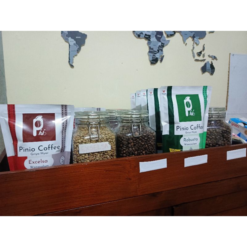 Jual kopi Robusta 100% Wonosalam | Pinio Coffee | Shopee Indonesia