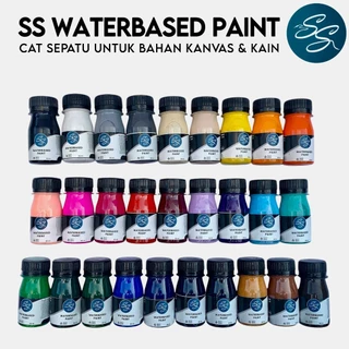 SS Waterbased Paint - Cat Sepatu Tas Topi Canvas Repaint Sepatu