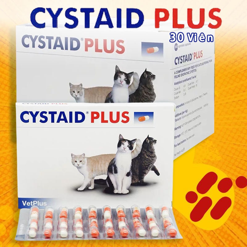 Jual 【Ready Stok】Vetplus Cystaid Plus 1 BOX (30 Capsules)Suitable for ...