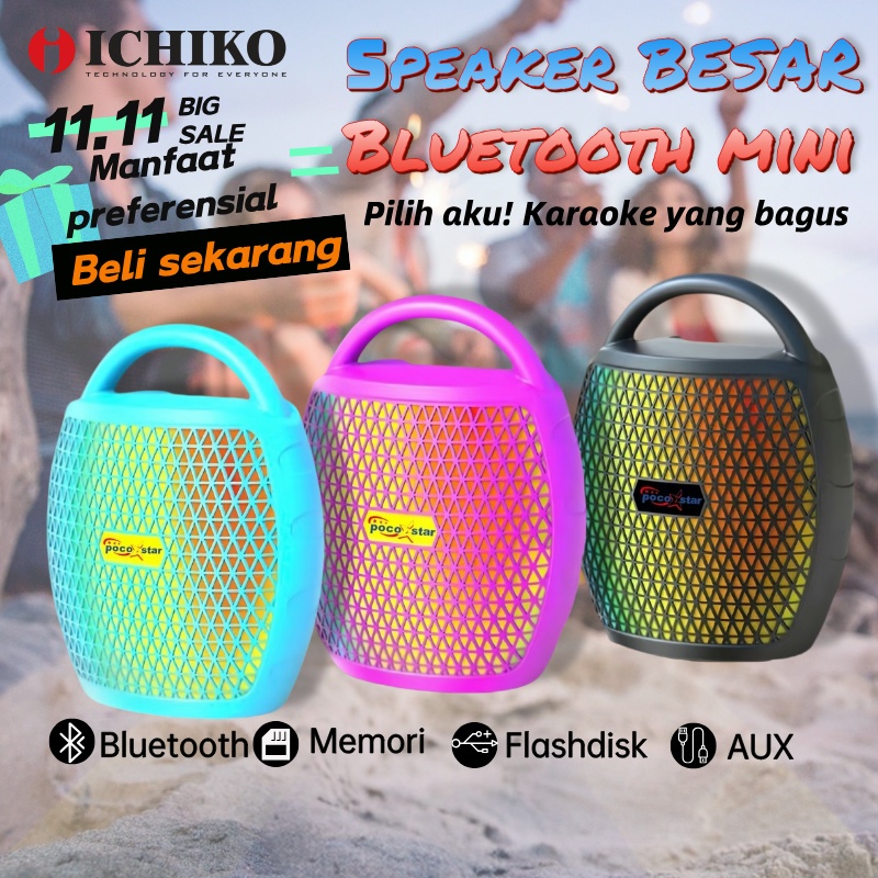 Jual speaker mini bluetooth full range aktif murah wireless bluetooth ...