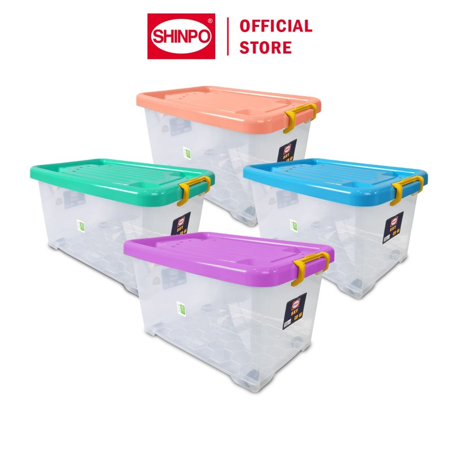 Jual SHINPO CONTAINER KONTAINER PLASTIK DENGAN RODA | Shopee Indonesia