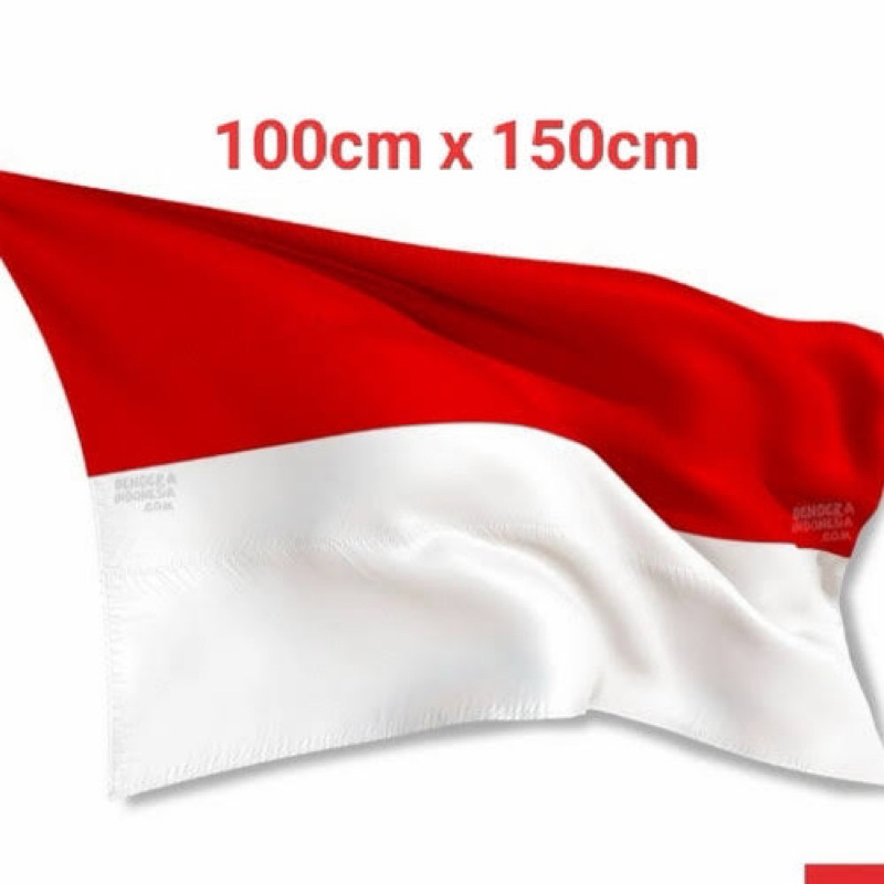 Jual Bendera Merah Putih Ukuran 100 cm x 150 cm | Shopee Indonesia