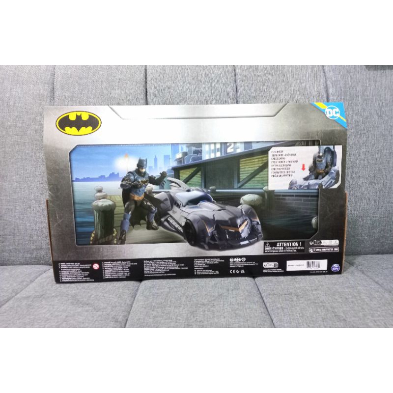 Jual Batman DC Batman 12 inch Shadow Guardian : Batmobile + Batman ...