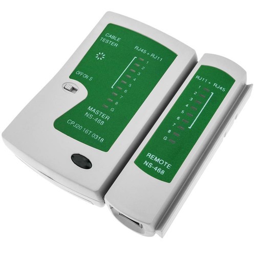 Jual LAN Tester Kabel LAN RJ45 dan RJ11 - Network Cable Tester | Shopee ...