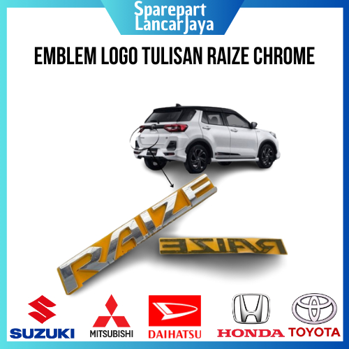 Jual EMBLEM LOGO TULISAN RAIZE ORIGINAL | Shopee Indonesia