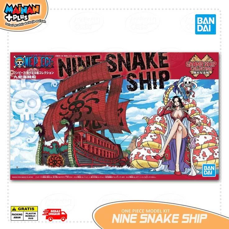 Jual GRAND SHIP COLLECTION NINE SNAKE SHIP ONE PIECE ORIGINAL BANDAI ...