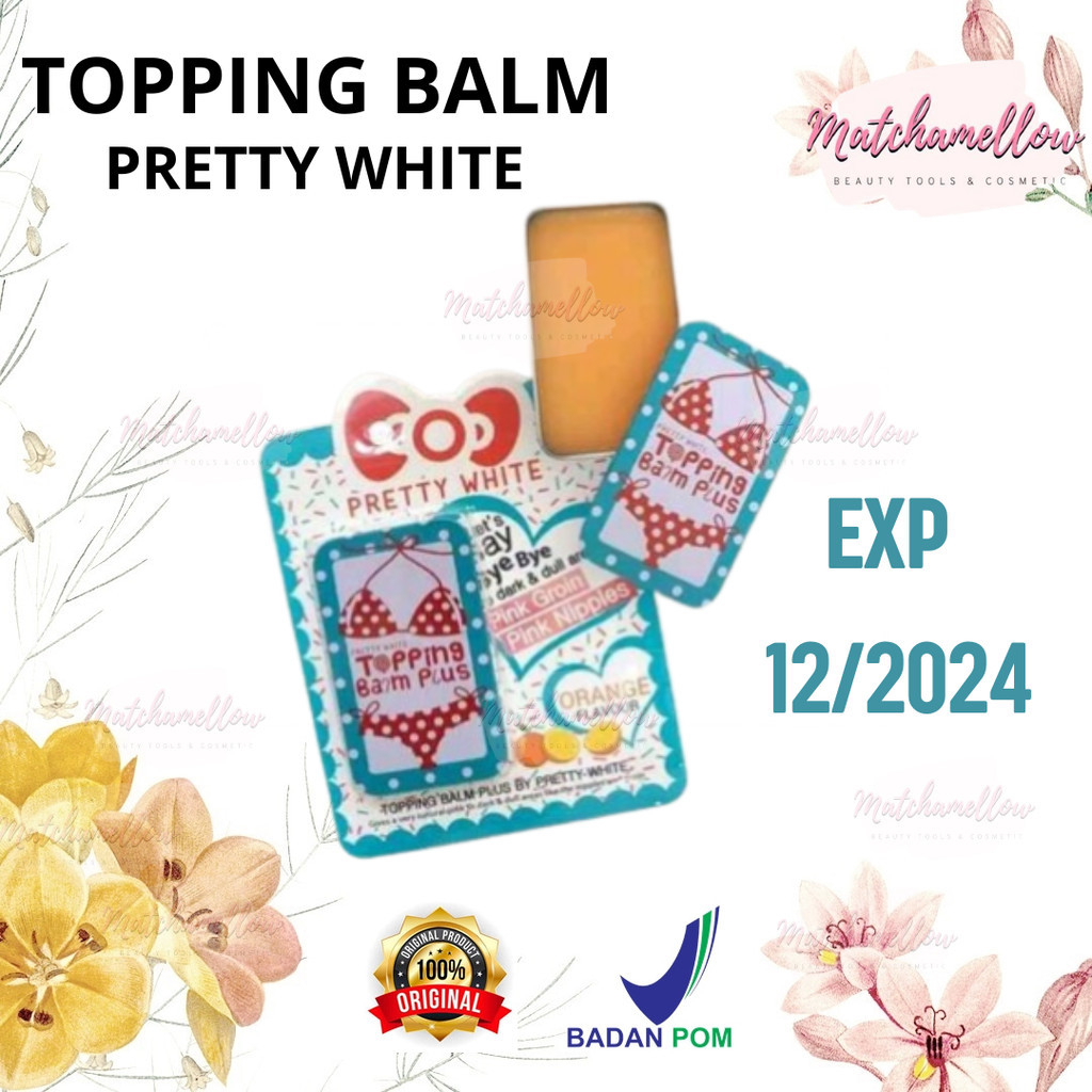 Jual ️MATCHA ️ PRETTY WHITE TOPPING BALM PLUS / TOPPING BALM | Shopee ...
