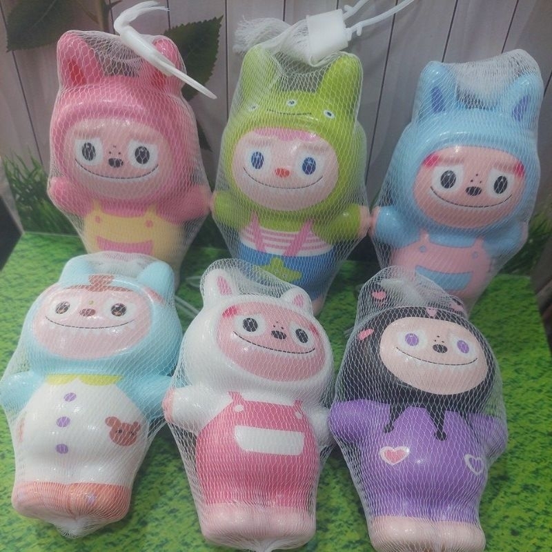 Jual SQUISHI LABUBU BESAR LED/NYALA | Shopee Indonesia