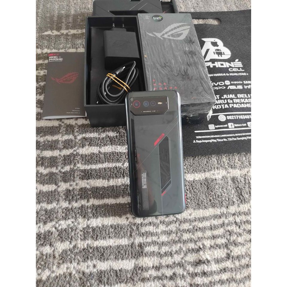 Jual Asus ROG Phone 06 8/256GB Black Fulset Original | Shopee Indonesia