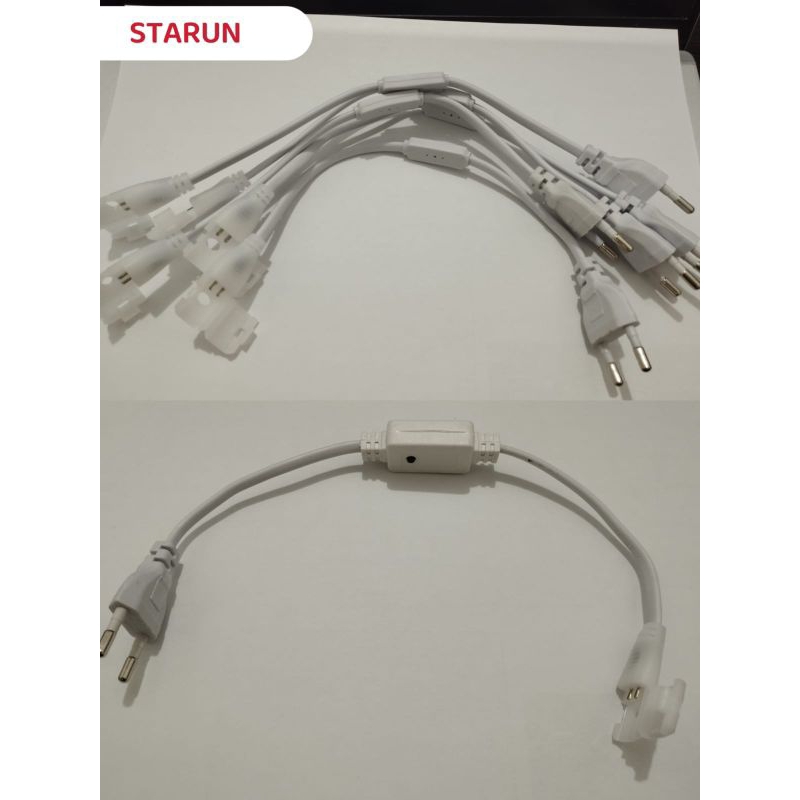 Jual Soket colokan lampu strip rgb led sm 2835/5050 biasa 1 warna ...