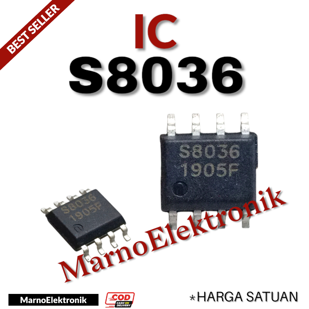 Jual IC S8036 S 8036 S-8036 SMD ASLI ORIGINAL ORI | Shopee Indonesia