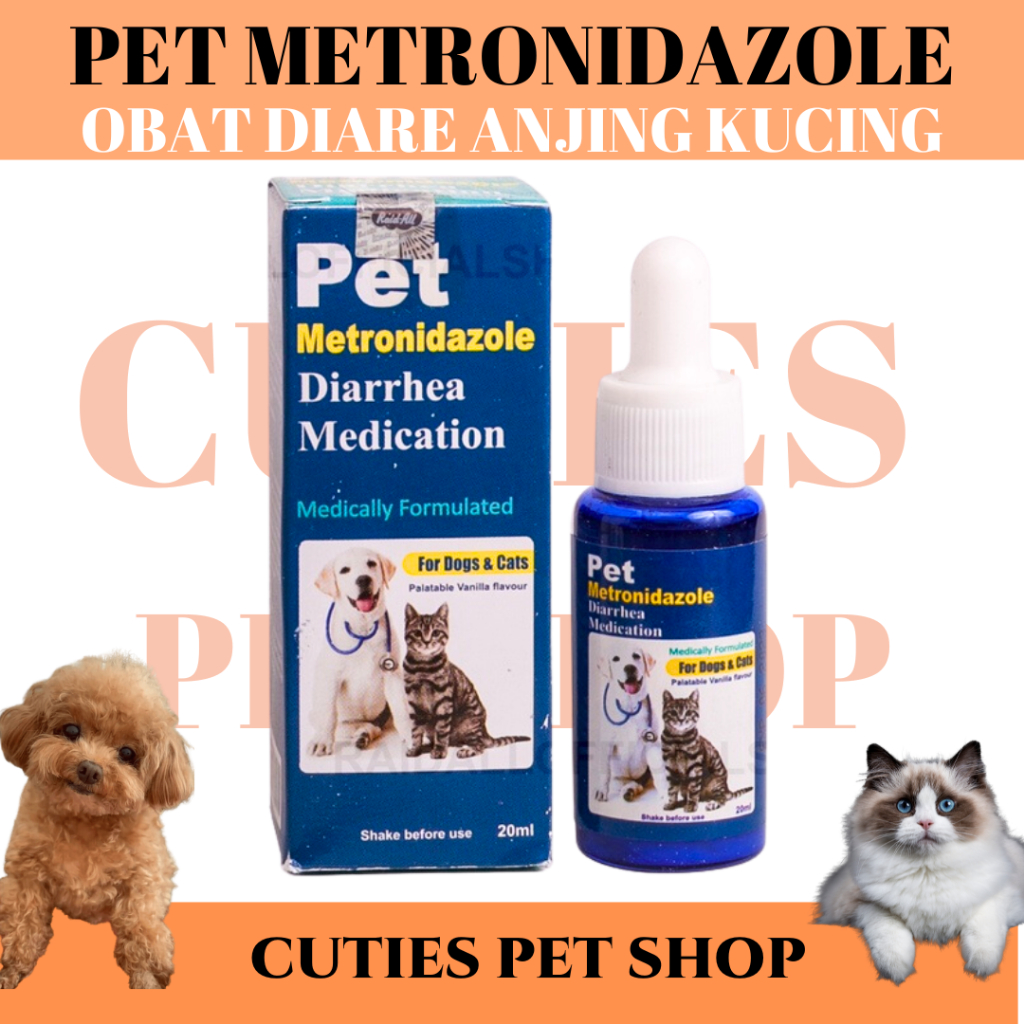 Metronidazole Diarrhea Medicine For Kittens Oflokind-M Pet