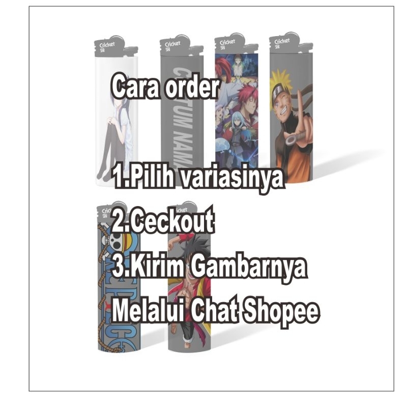 Jual [Bisa COD] [No PO] Custom korek Crocket Gambar/Foto Bebas sesuai ...