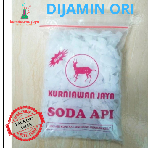 Jual soda api/caustic soda/NAOH 1 kg | Shopee Indonesia
