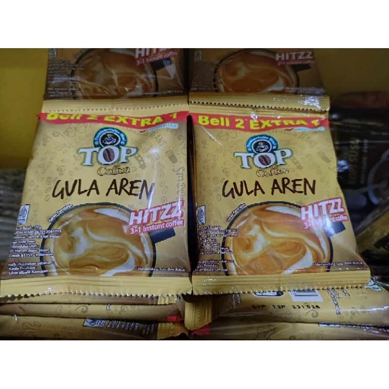 Jual Kopi Top Gula Aren PROMO 1renceng isi 15pcs | Shopee Indonesia