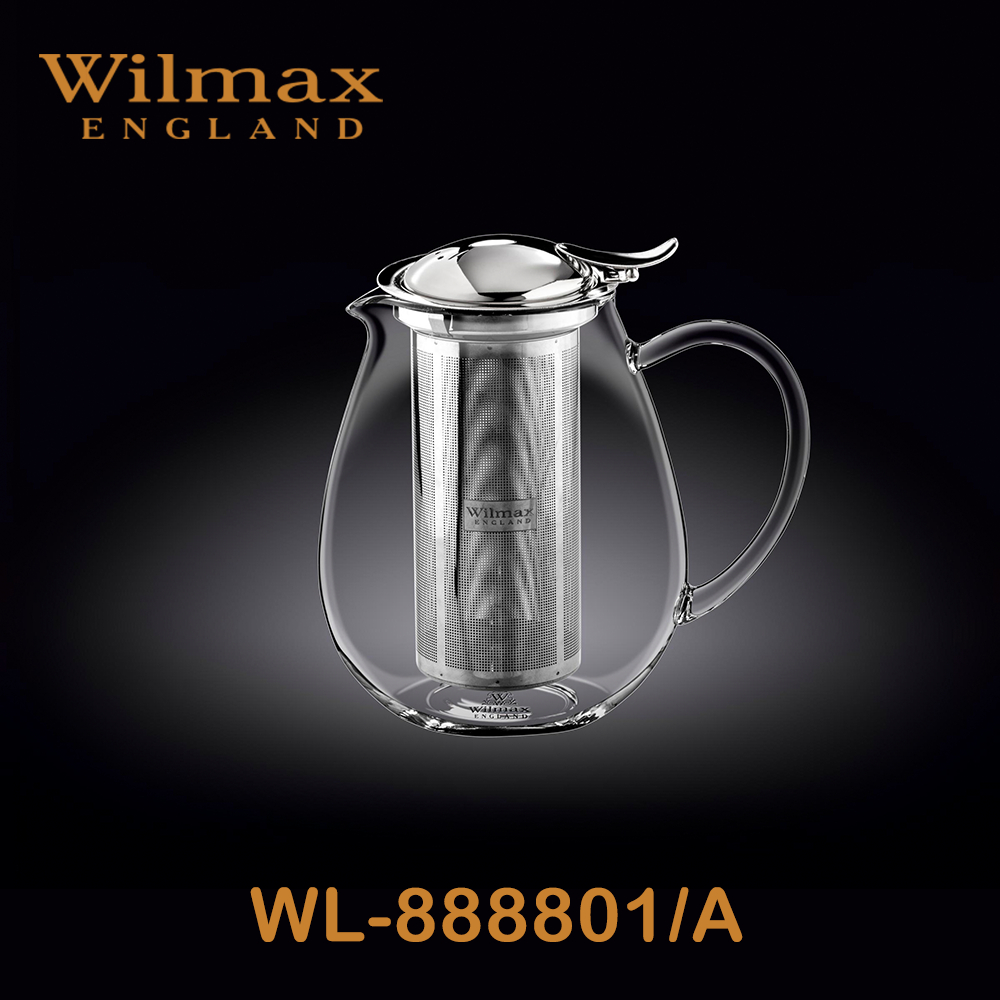 Jual Wilmax Tea Pot / Teko Teh with Stainless Steel Infuser 20 fl oz ...
