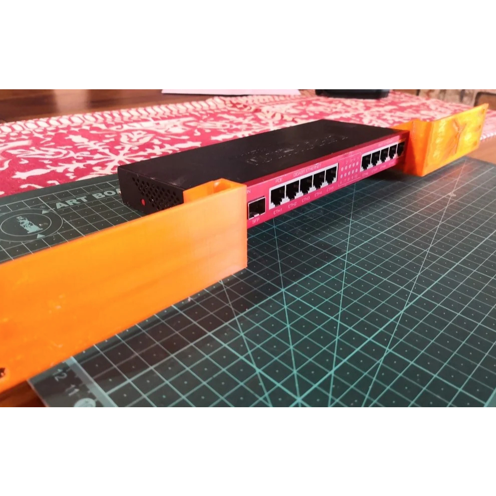 Jual Rackmount Mikrotik RB2011 Rack Mount Rack Server Holder termurah ...