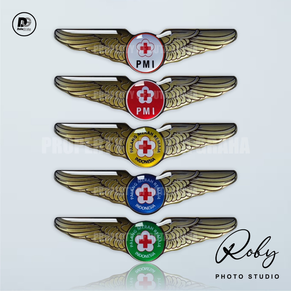 Jual [WING] PMI PMR VARIAN Pin Bros Aksesoris Souvenir PALANG MERAH ...