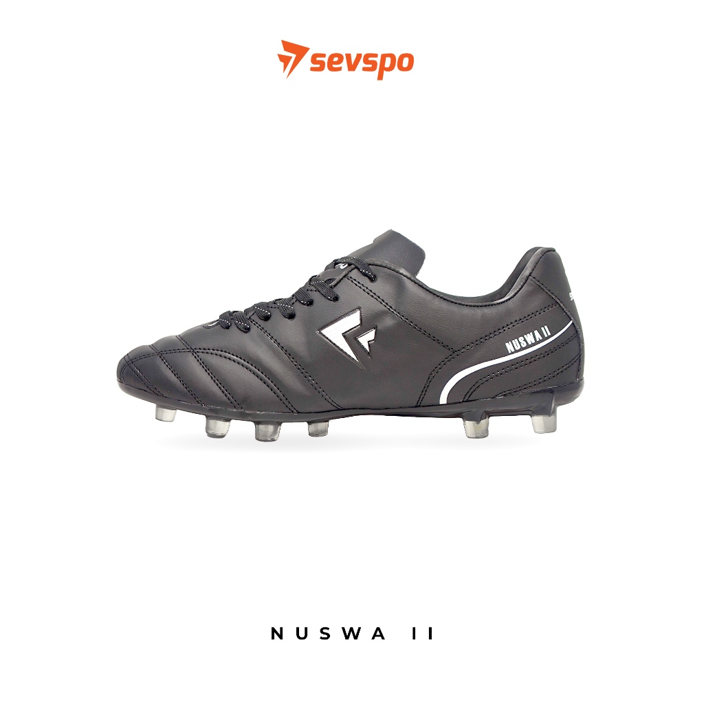 Jual SEVSPO Nuswa II Black - Sepatu Bola Original | Shopee Indonesia