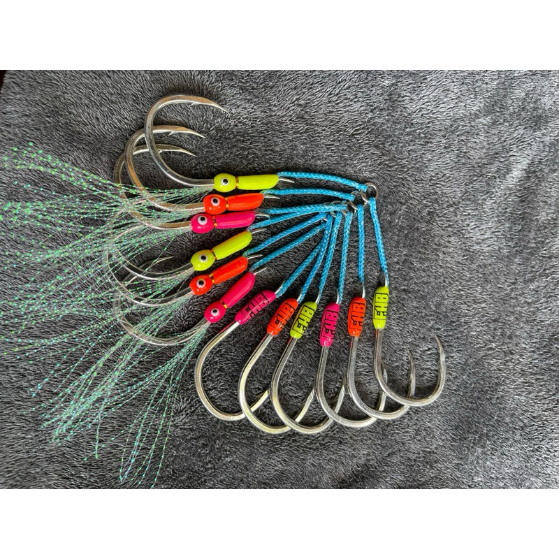 4 tribble fishing hook Decoy Quatro X-S51 Treble Hook 6 pk main image 1