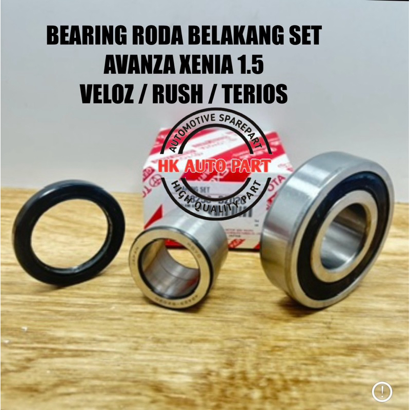 Jual BEARING BELAKANG ( SET SEBELAH RODA ) TOYOTA AVANZA XENIA 1.5 ...