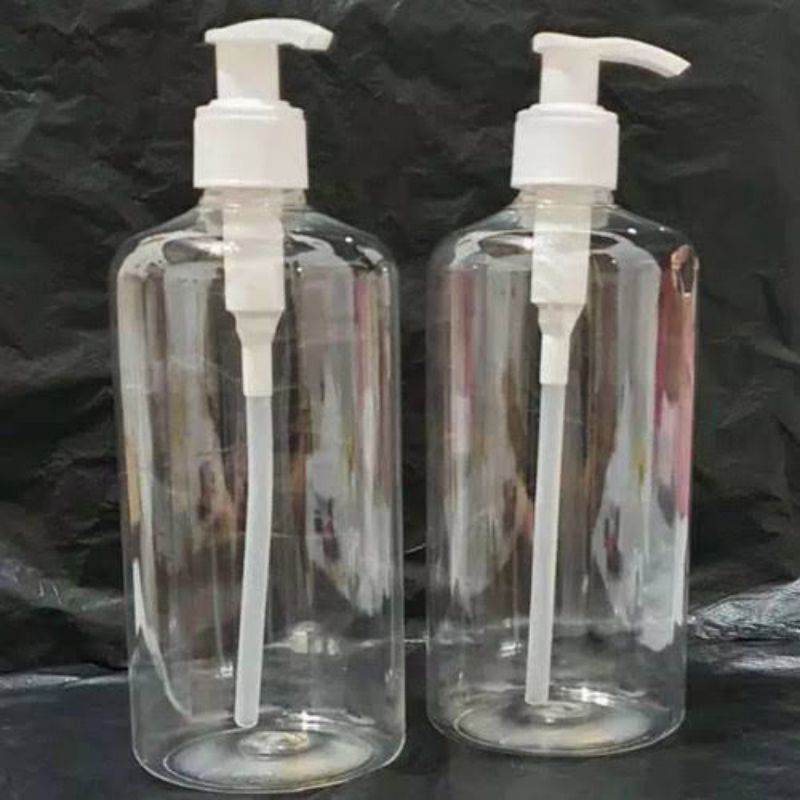 Jual botol sabun pencet bening 500 ml | Shopee Indonesia
