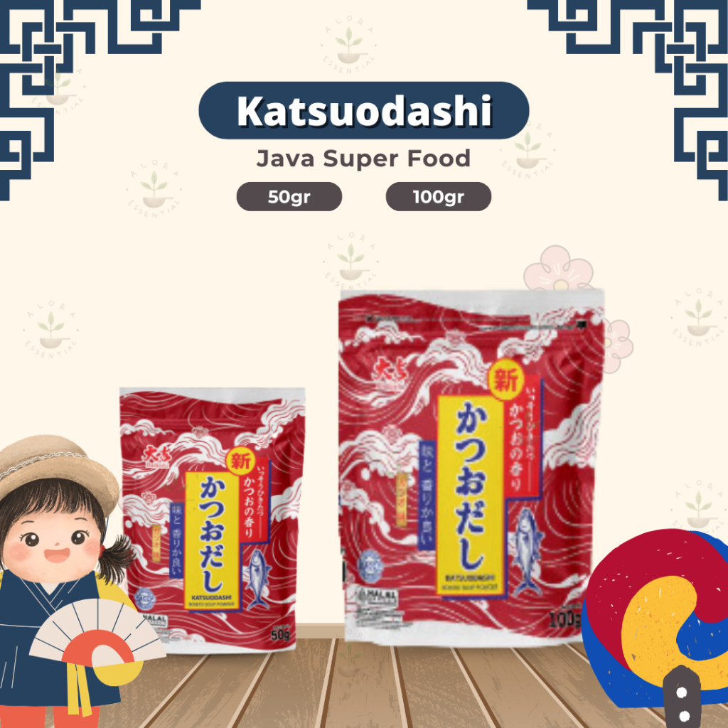 Jual JAVA Daikichi Katsuodashi Bonito Soup Powder - Hondashi - Bubuk ...