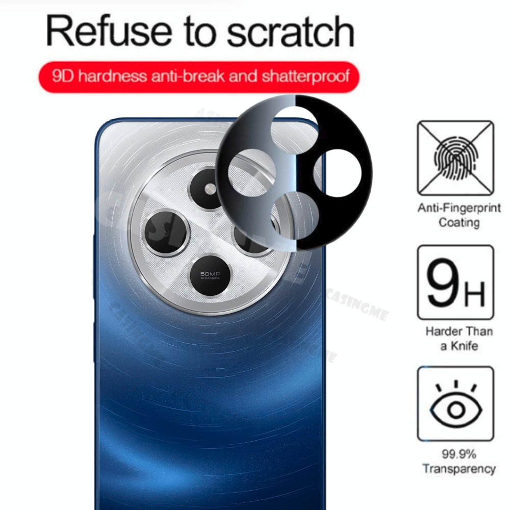 Jual POCO C75 / REDMI 14C FRAME CAMERA 3D Tempered Glass Kamera Anti ...