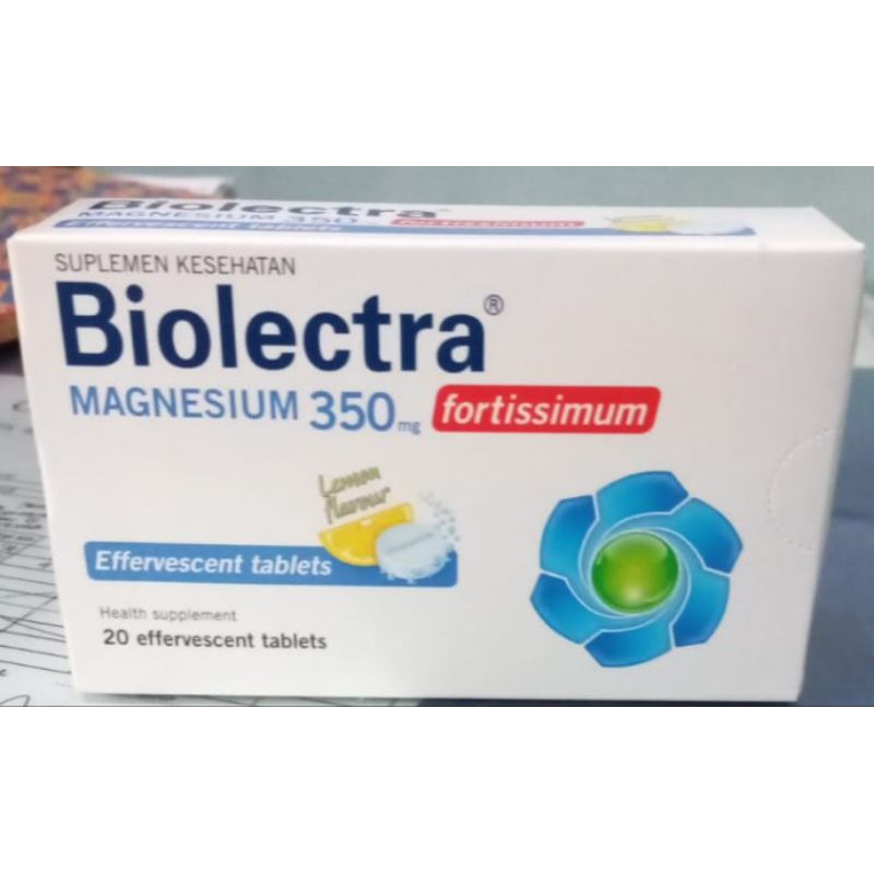 Jual Biolectra 350mg - 20 Tablet: Cocok Untuk Kram, Migraine, Asma ...