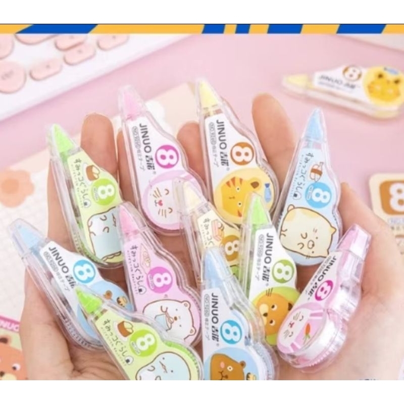 Jual Tipe-Ex Mini Karakter Lucu Tape Students Mini 8 M - Praktis dan ...